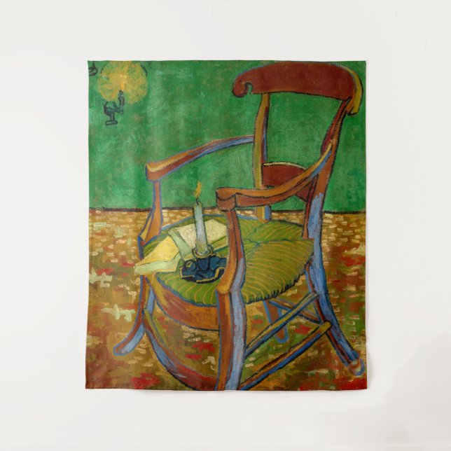Tapiz Vincent van Gogh - El sillón de Paul Gauguin (Anverso)