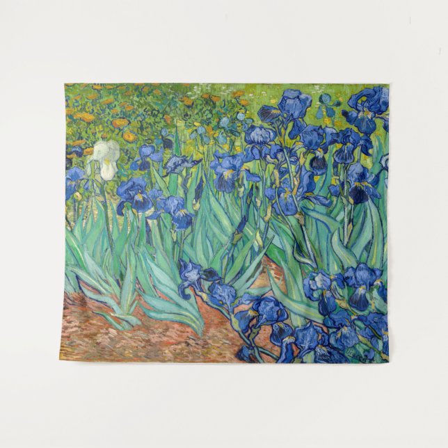 Tapiz Vincent Van Gogh - Irises (Anverso (horizontal))