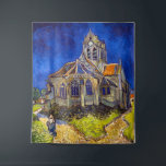 Tapiz Vincent van Gogh - La Iglesia de Auvers<br><div class="desc">Iglesia de Auvers / l'Eglise à Auvers-sur-oise por Vincent Van Gogh en 1890</div>