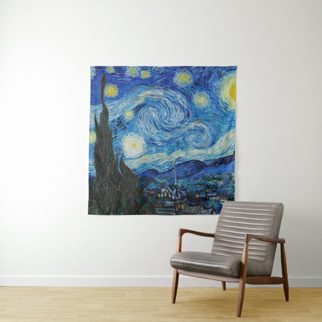 Tapiz Vincent Van Gogh La Noche Starry (In situ)