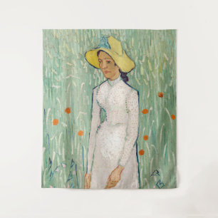 Tapiz Vincent van Gogh - Muchacha de Blanco