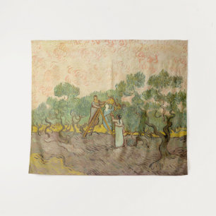 Tapiz Vincent van Gogh - Mujeres recolectando aceitunas
