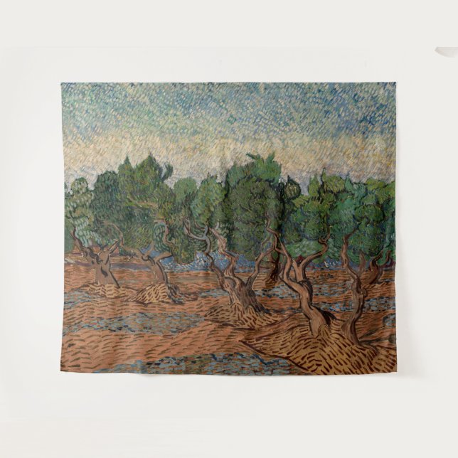 Tapiz Vincent van Gogh - Olive Grove (Anverso (horizontal))