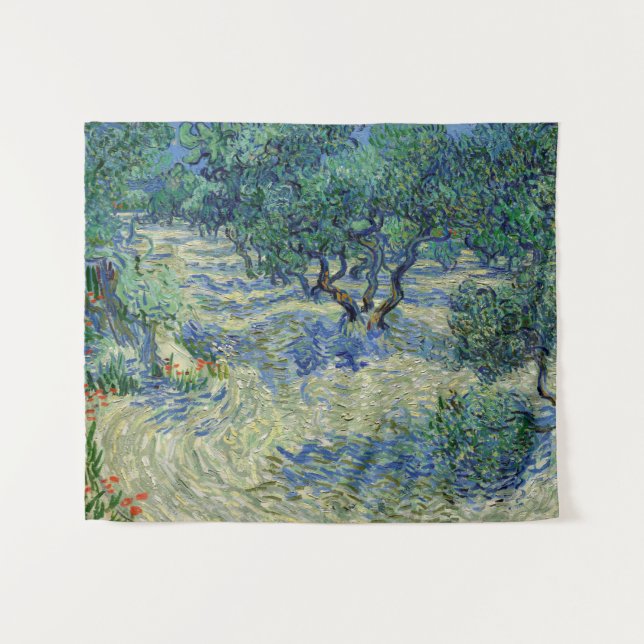 Tapiz Vincent van Gogh - Olive Orchard (Anverso (horizontal))