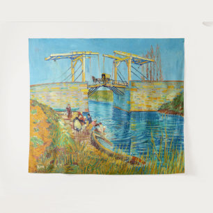 Tapiz Vincent van Gogh - Puente Langlois en Arles #1