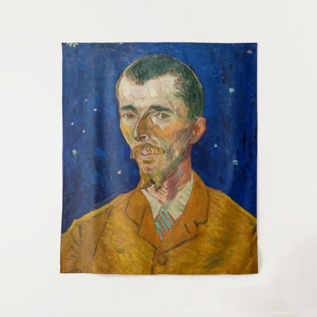 Tapiz Vincent Van Gogh - Retrato de Eugene Boch, Arles (Anverso)