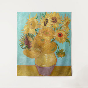 Tapiz Vincent Van Gogh - Vase con doce girasoles