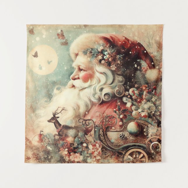 Tapiz Vintage Christmas Tapestry (Anverso)