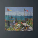 Tapiz Vintage Claude Monet Terrasse a Sainte-Adresse<br><div class="desc">Este producto está inspirado en Terrasse a Sainte-Adresse,  un aceite sobre pintura de lona creado por el pintor impresionista francés Claude Monet entre 1866 y 1867.</div>