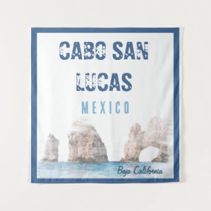 Tapiz Vintage del Arco de Agua Cabo San Lucas México
