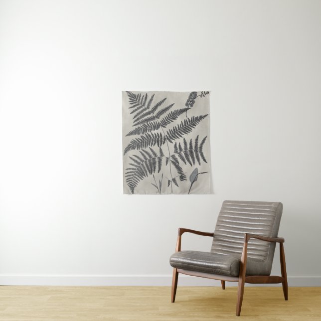 Tapiz Vintage Ferns (In situ)