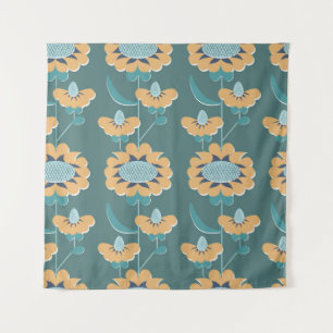 Tapiz Vintage geométrico: Motif náutico textil
