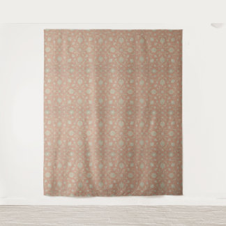 Tapiz Vintage Pastel Floral Vine Pattern – Soft Blush & 