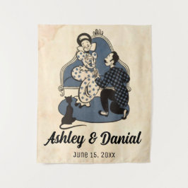 Tapiz Vintage Retro Old Style Propuesta Rústica Boda