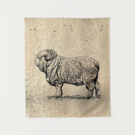Tapiz Vintage Sheep