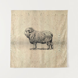 Tapiz Vintage Sheep