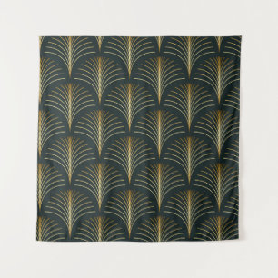 Tapiz Vintage style elegante art deco repetido