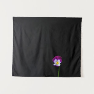 Tapiz Violet Flower wtcna