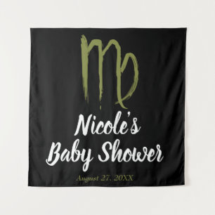 Tapiz VIRGO Zodiac Agosto Astrología Fondo