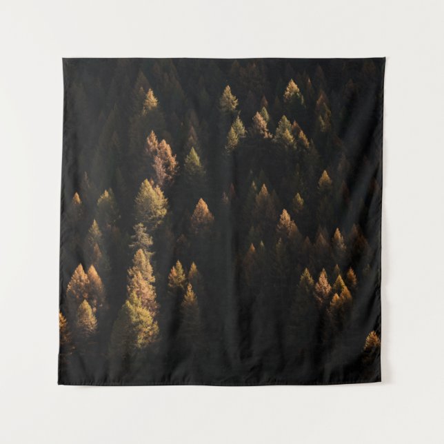 Tapiz Vista aérea de los pinos (Anverso)