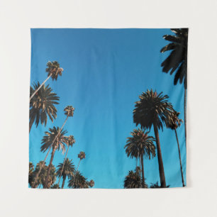 Tapiz Vista de los árboles desde el ojo de gusano