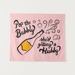 Tapiz Viuda Antes de los Votos: Despedida de Soltera con