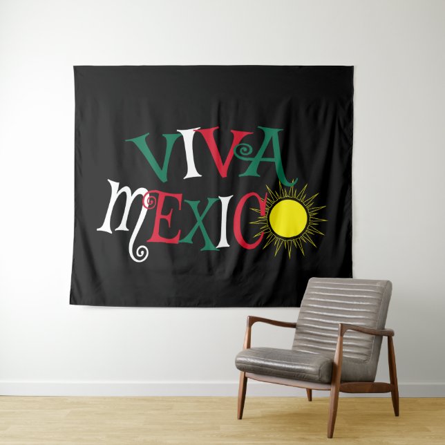 Tapiz Viva México (In situ (horizontal))
