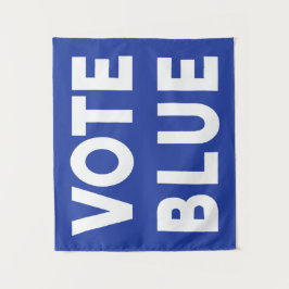 Tapiz Votación Texto en negrita azul elección política