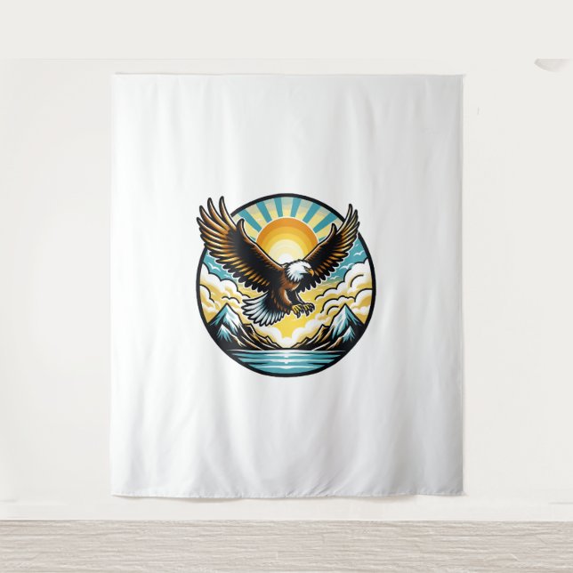 Tapiz vuelo de águila (Anverso)