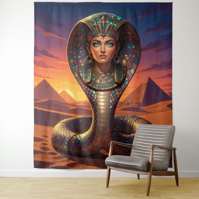 Tapiz Wadjet – Egyptian Cobra Goddess´7 (In situ)