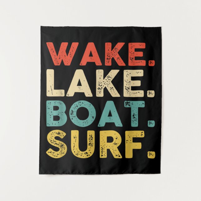 Tapiz Wake Surfing Wake Surf Wake Surfing Rope Wake Surf (Anverso)