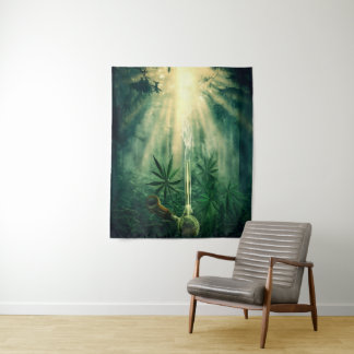 Tapiz Wandteppich Bong