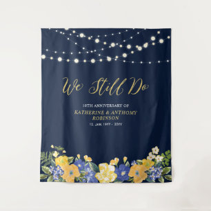 Tapiz We Still Do Luces de Cuerda Bodas Aniversario