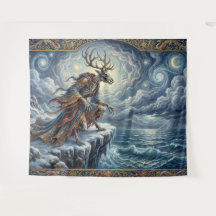 Wendigo vigila sobre mares estrellados