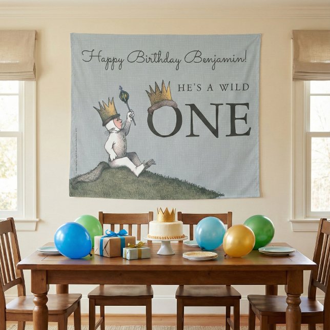 Tapiz Where the Wild Things Are Birthday Tapestry (Subido por el creador)