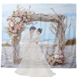 Tapiz Whimsical Driftwood Romance Square Frame