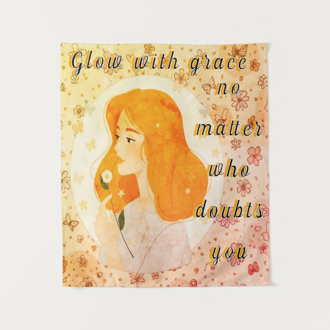Tapiz Whimsical Garden - Modern Tapestry (Anverso)