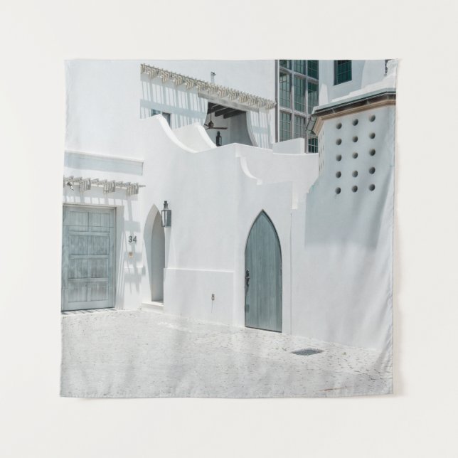 Tapiz White concrete house (Anverso)