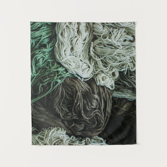 Tapiz White, gray, and green ropes (Anverso)