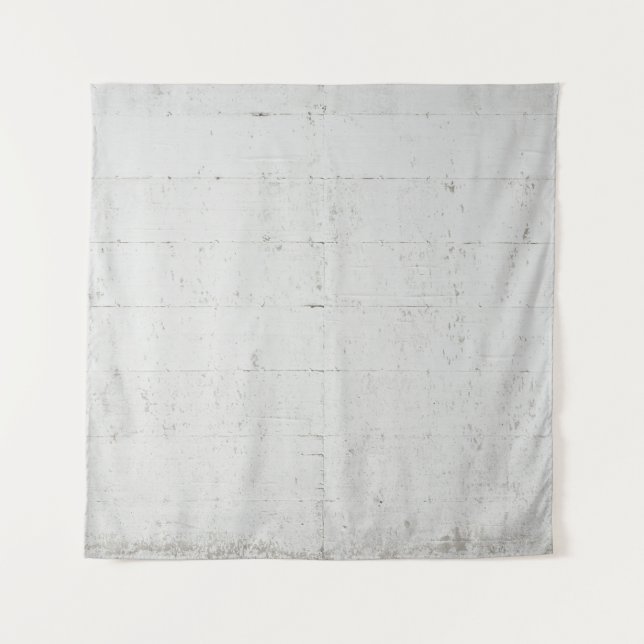 Tapiz White painted concrete wall concrete (Anverso)
