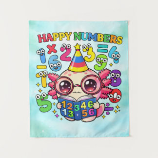 Tapiz Why Was 6 Afraid of 7 Funny Math Design