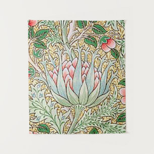 Tapiz William Morris Artichoke Floral Vintage