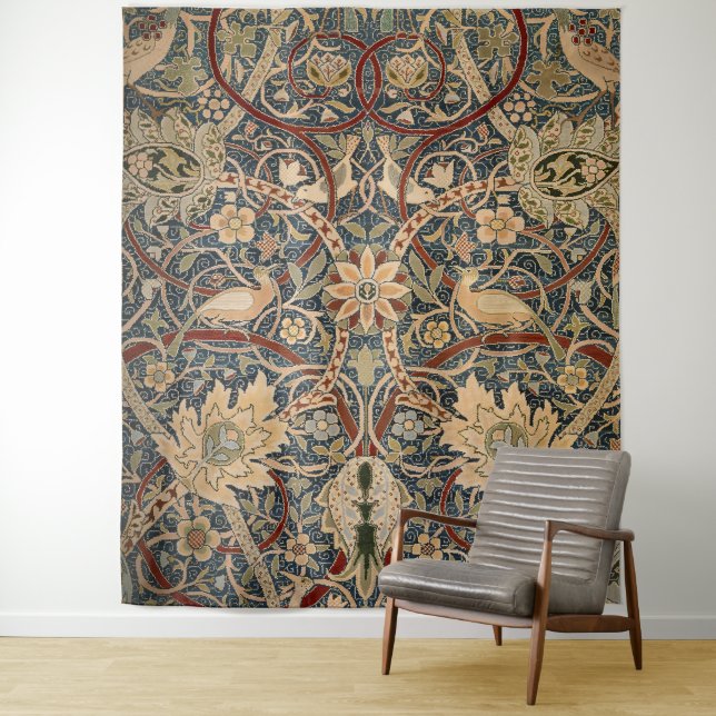 Tapiz William Morris Bullerswood Faux Tapestry (In situ)