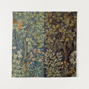 Tapiz William Morris Faisán Árbol Flor