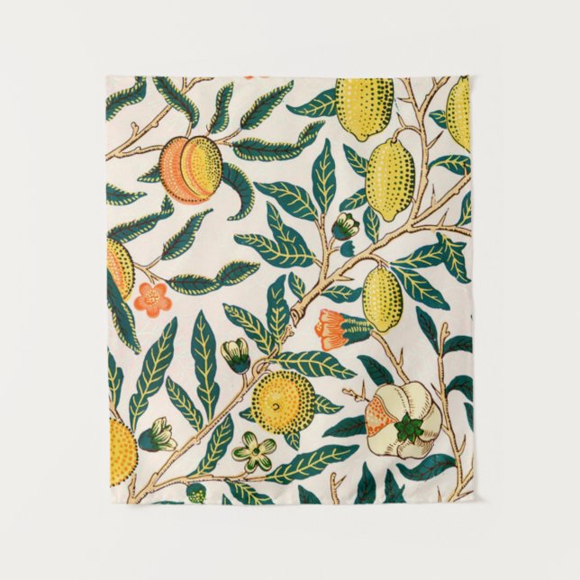 Tapiz William Morris Fruit Y Pomegranate (Anverso)