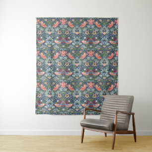 Tapiz William Morris Fruta Robada Coral Marina