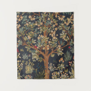 Tapiz William Morris - Original De Árbol De Vida