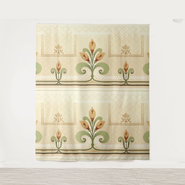 Tapiz William Morris Row de Lilies (Anverso)