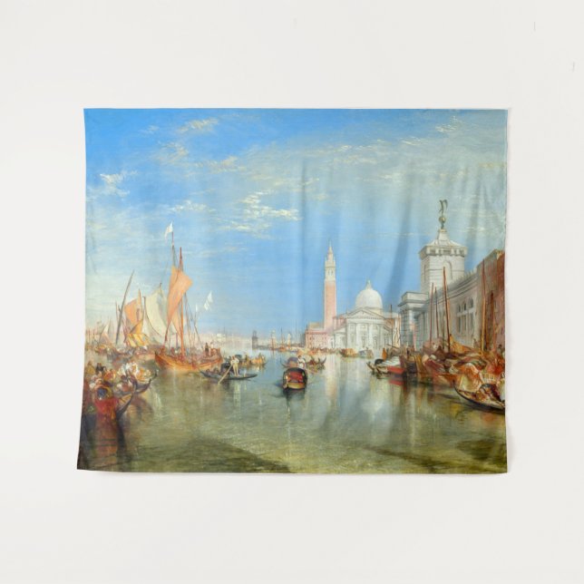 Tapiz William Turner - Venecia, Dogana y San Giorgio (Anverso (horizontal))