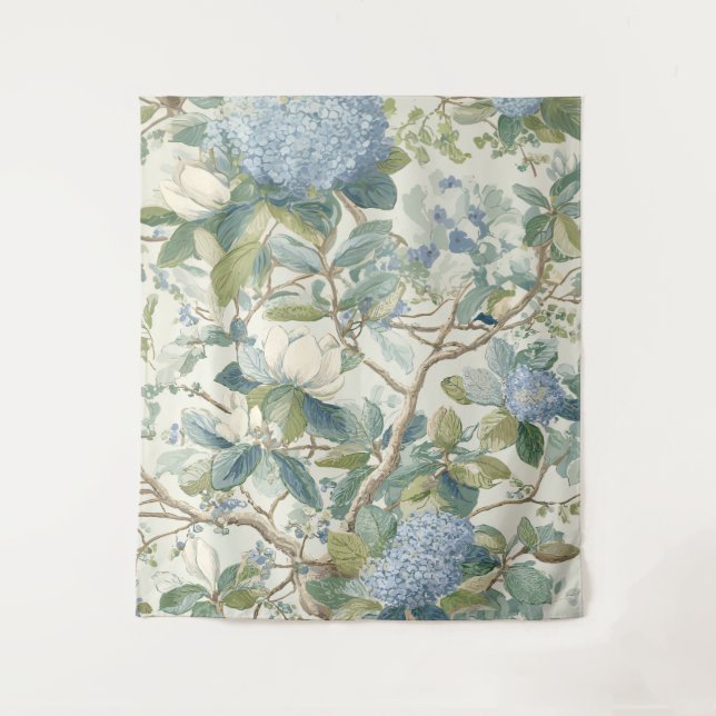 Tapiz Willow Little Magnolia Wallpaper Floral Coastal (Anverso)